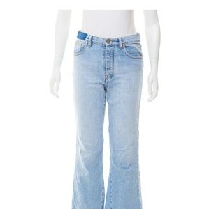Maje Mid rise flared jeans 27
